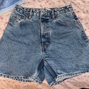 Zara mom shorts